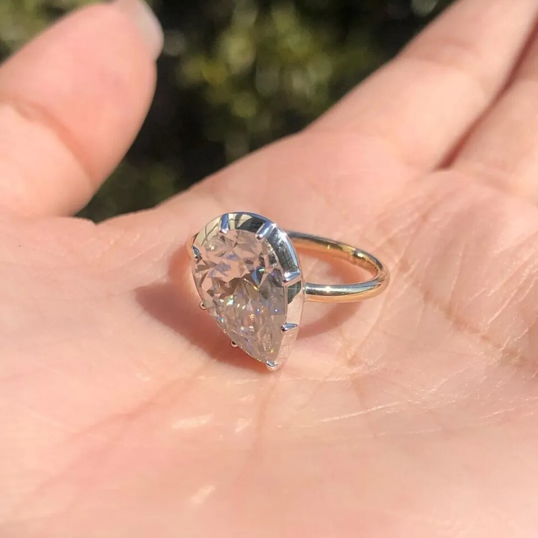 /public/photos/live/Unique Pear Cut Bezel Set Moissanite Solitaire Ring 737 (2).webp